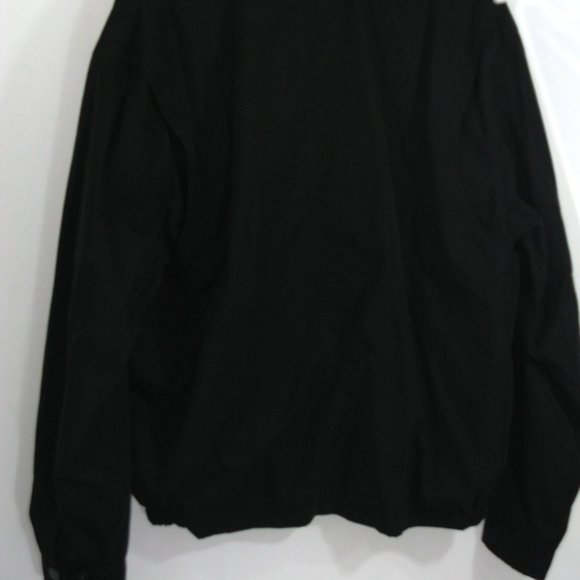 London Fog Bomber style Jacket - Black - Size Medium - Like New - Picture 6 of 6